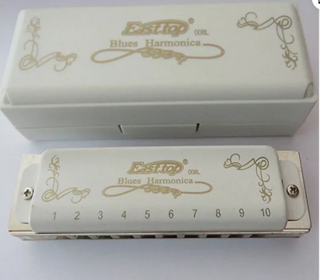 EASTTOP 10Hole Diatonic Blues Harmonica Diatonic E